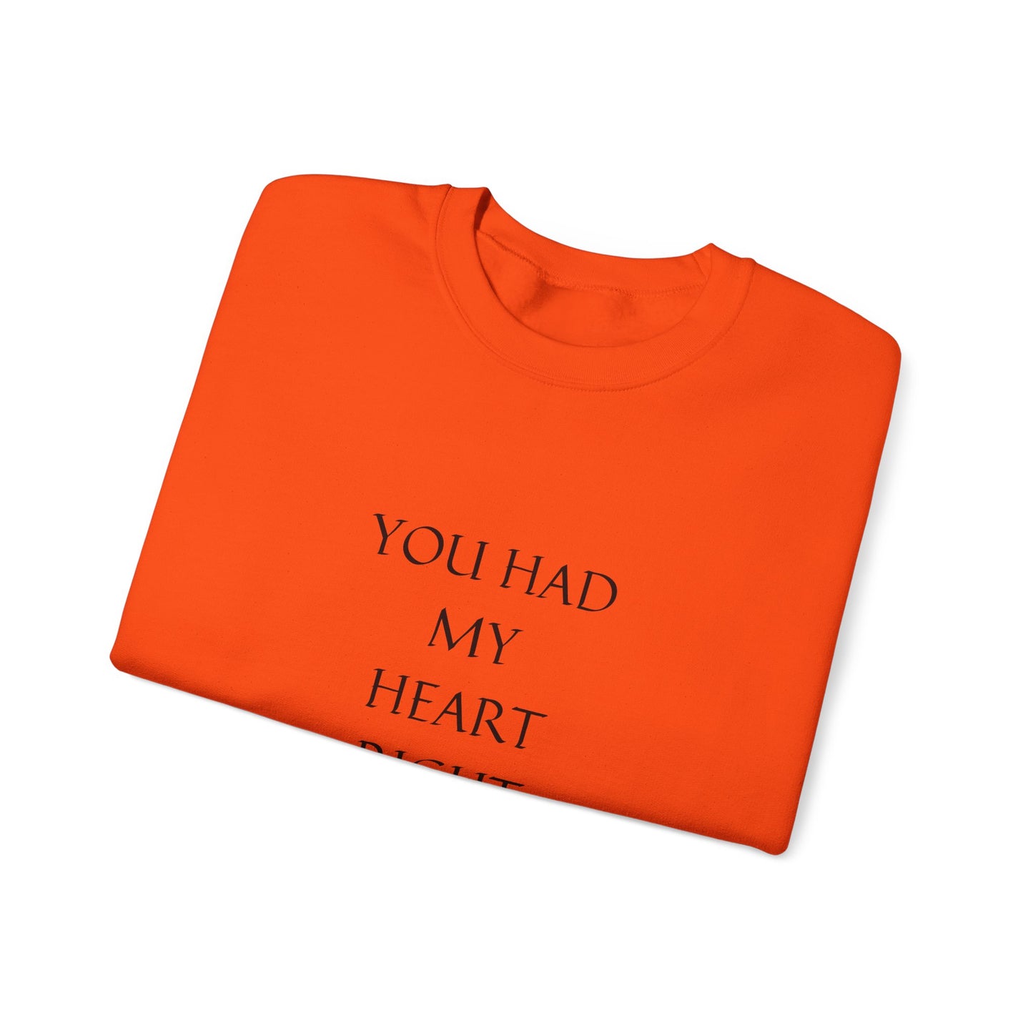 Soulmate Unisex Sweatshirt - You Had My Heart From the Start