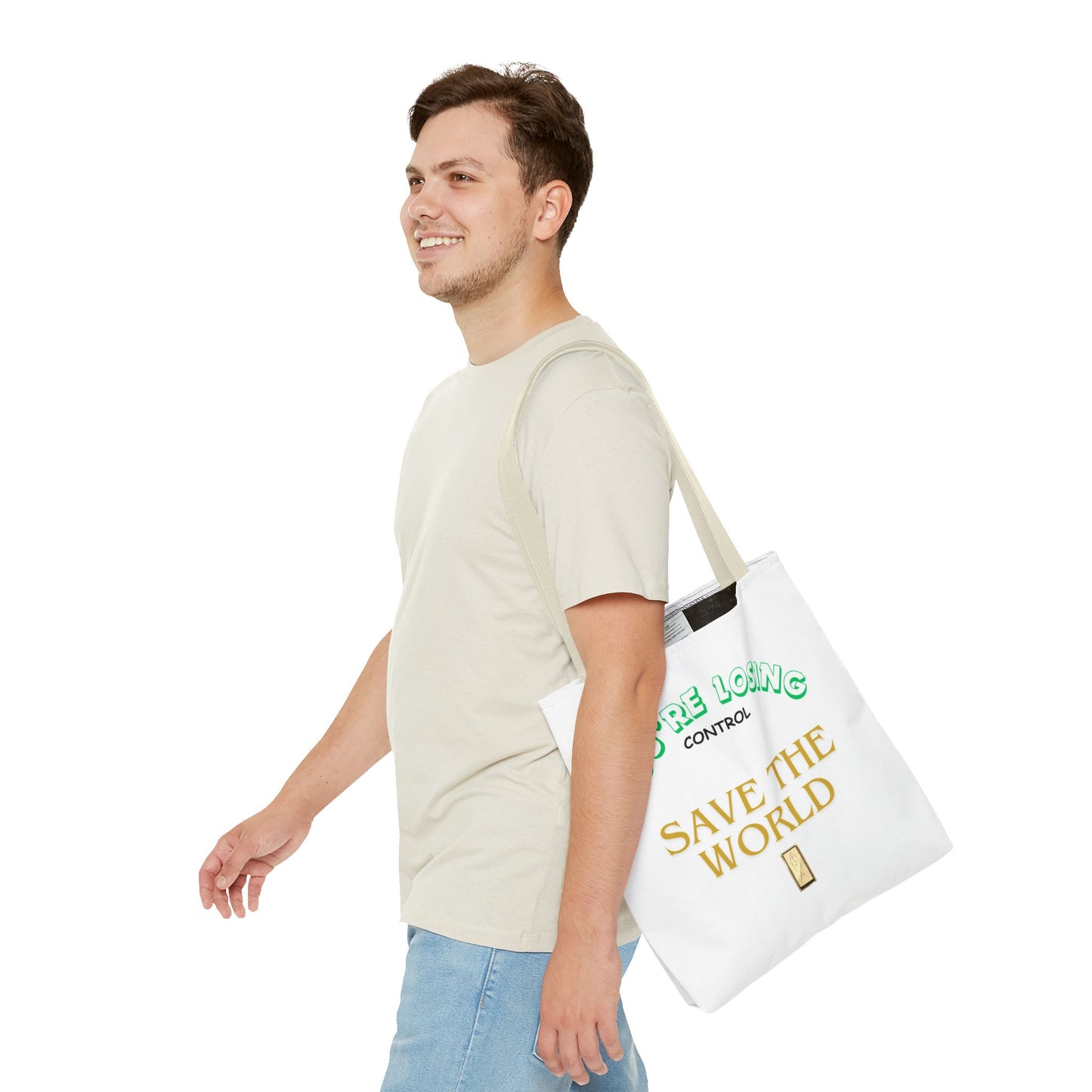 Tote Bag - Save the World Environment Eco-Friendly Shopping Bag