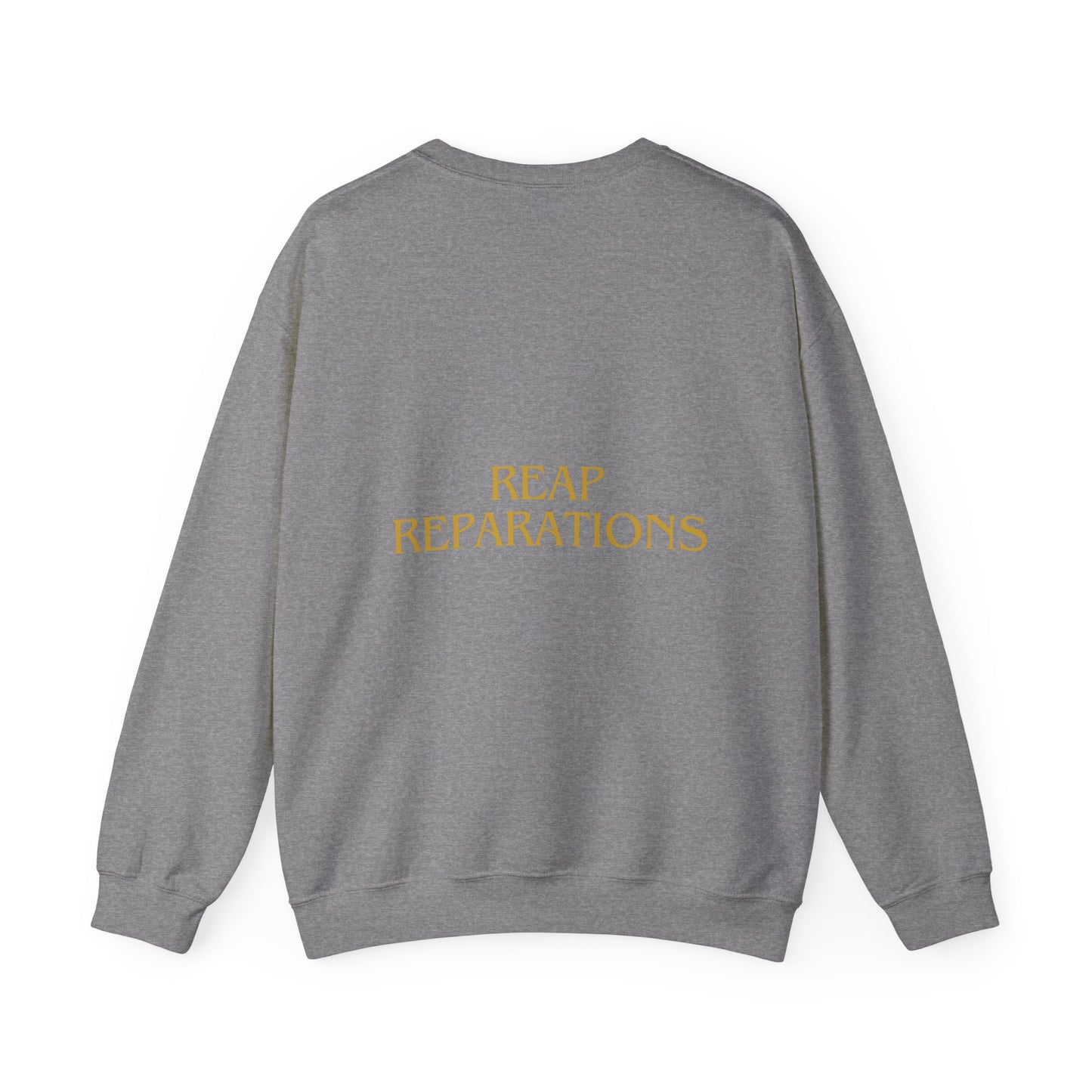 Unisex Heavy Blend™ Crewneck Sweatshirt. : EMPRESS-E. COTTON FIELD.