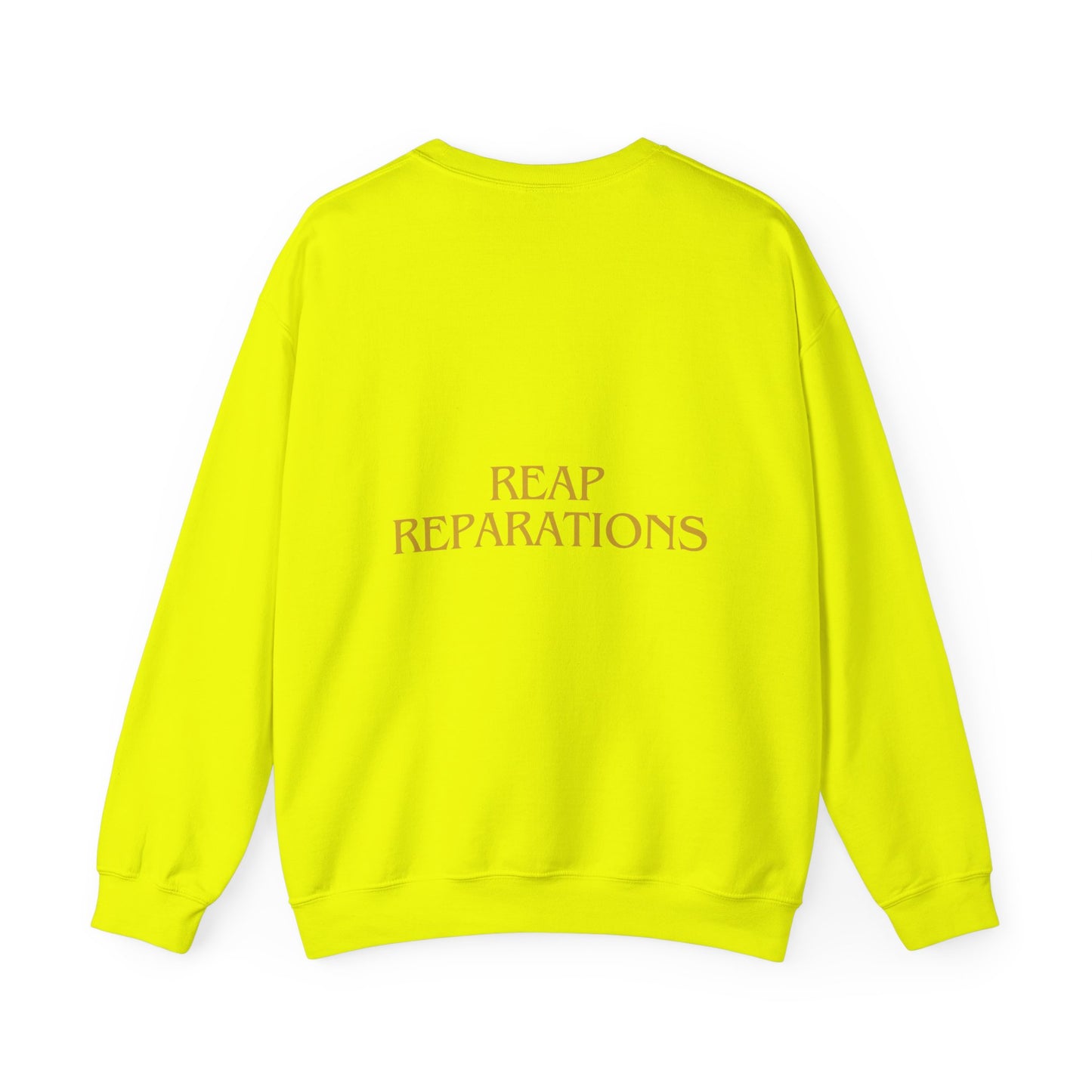 Unisex Heavy Blend™ Crewneck Sweatshirt. : EMPRESS-E. COTTON FIELD.