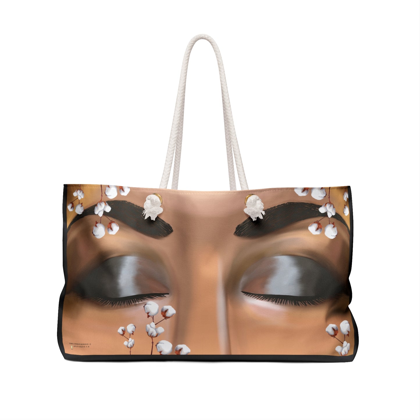 Tote Bag - Cotton Field Reap Reparations Empress-E Design
