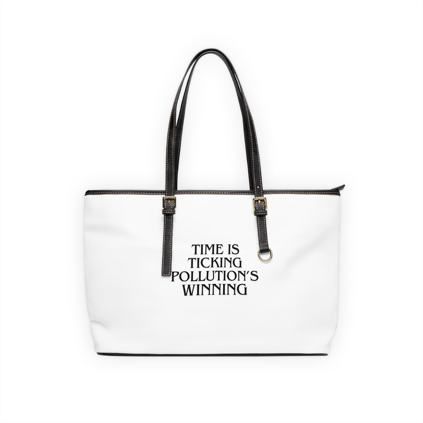 Shoulder Bag - Save The World PU Leather
