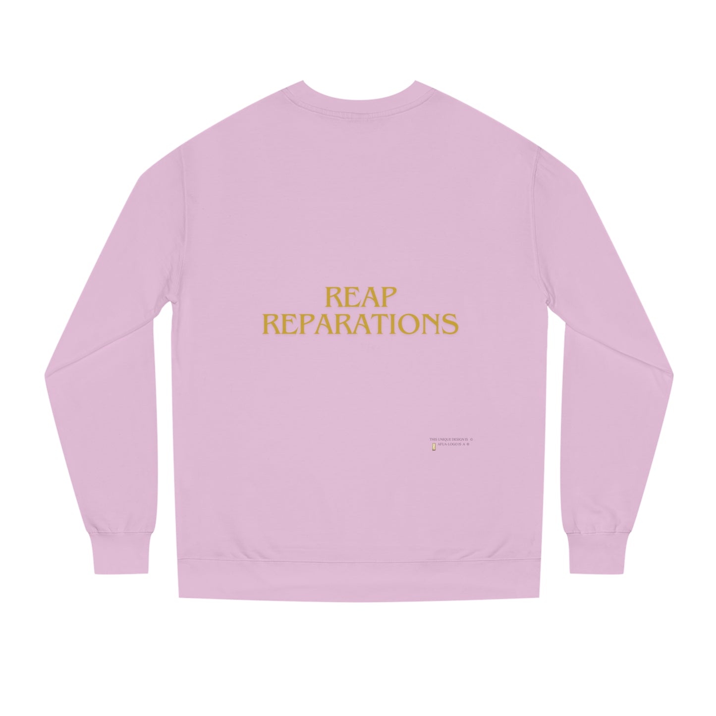 B- History Unisex Crew Neck Sweatshirt - MY WORTH Reparations, African American