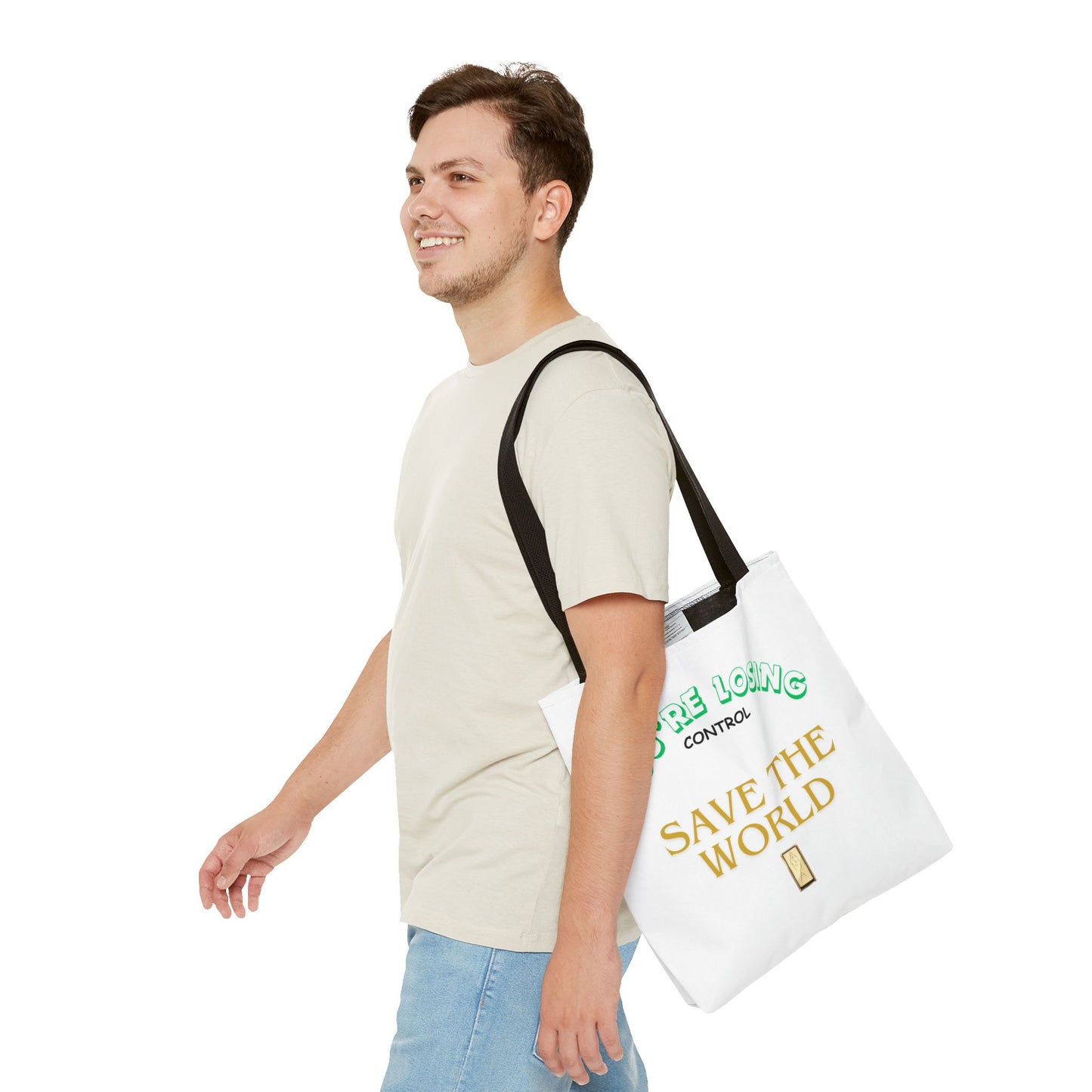 Tote Bag - Save the World Environment Eco-Friendly Shopping Bag
