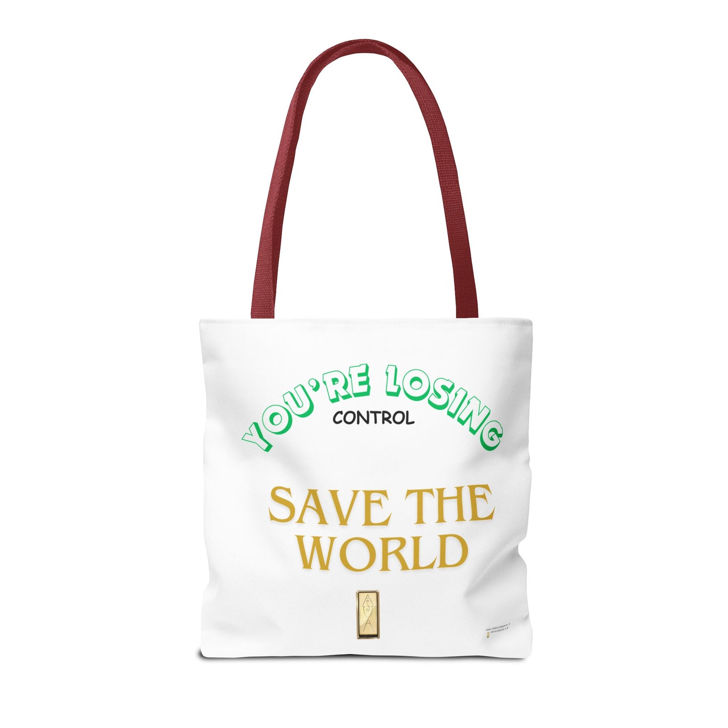 Tote Bag - Save the World Environment Eco-Friendly Shopping Bag