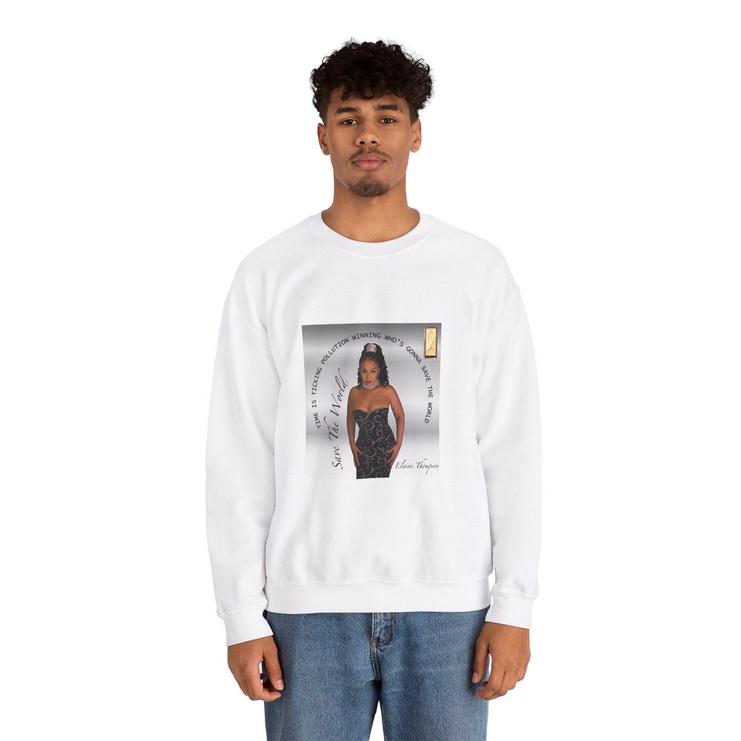 Crewneck Sweatshirt - Save the World - Global Warming