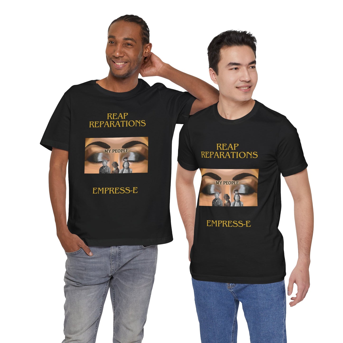 Unisex Tee Black History Indigenous People Reparations T-Shirt