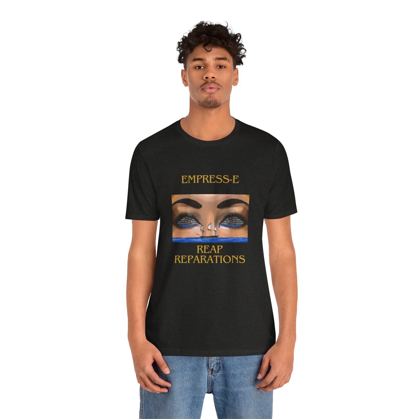 T-Shirt REAP REPARATIONS Crying Eyes Unisex Jersey Short Sleeve Tee