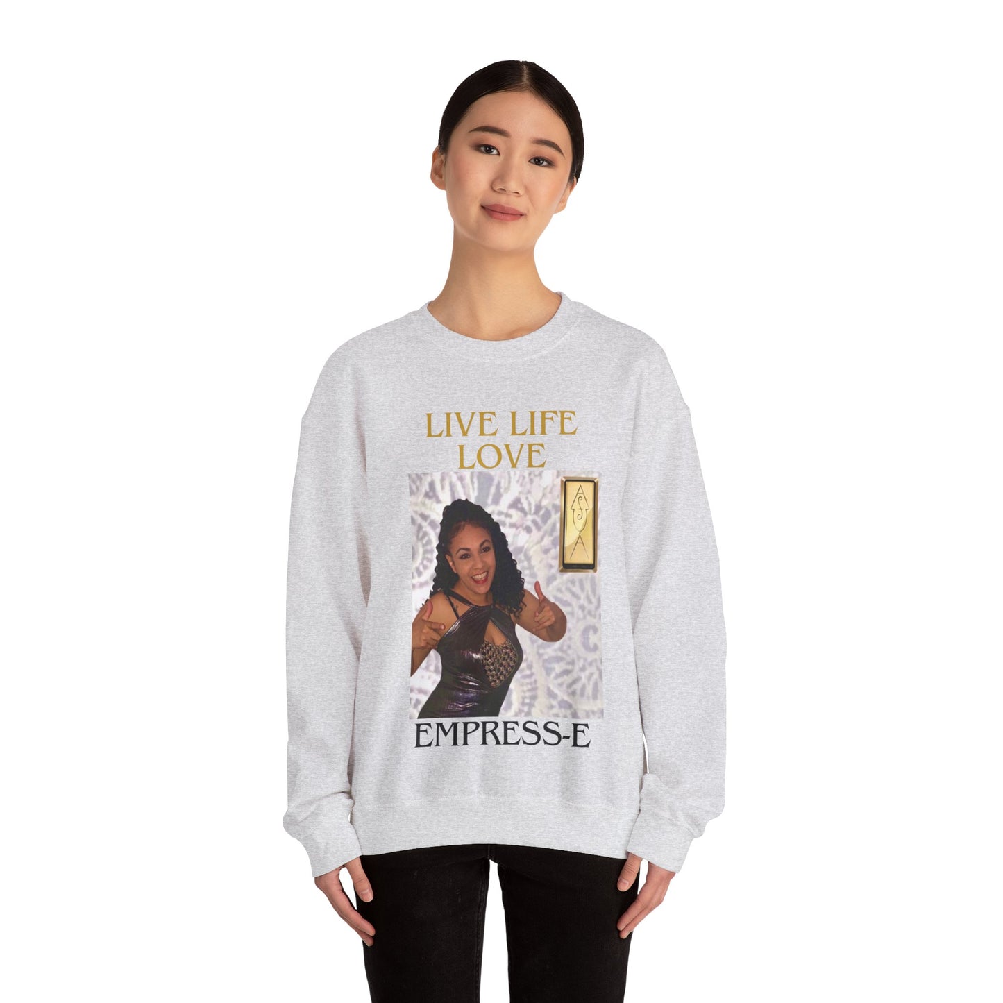 Music Lover Sweatshirt - LIVE LIFE LOVE by EMPRESS-E
