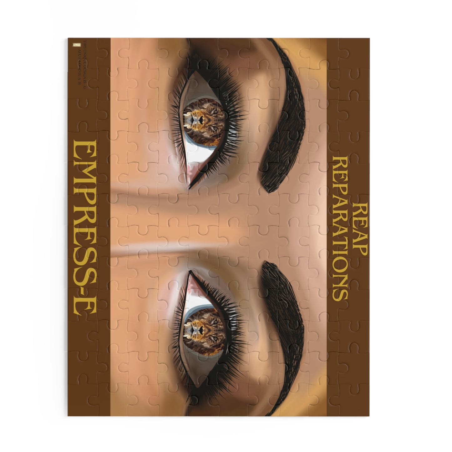 Puzzle (120, 252, 500-Piece) strong like a LION.EMPRESS-E. kwanzaa, birthday