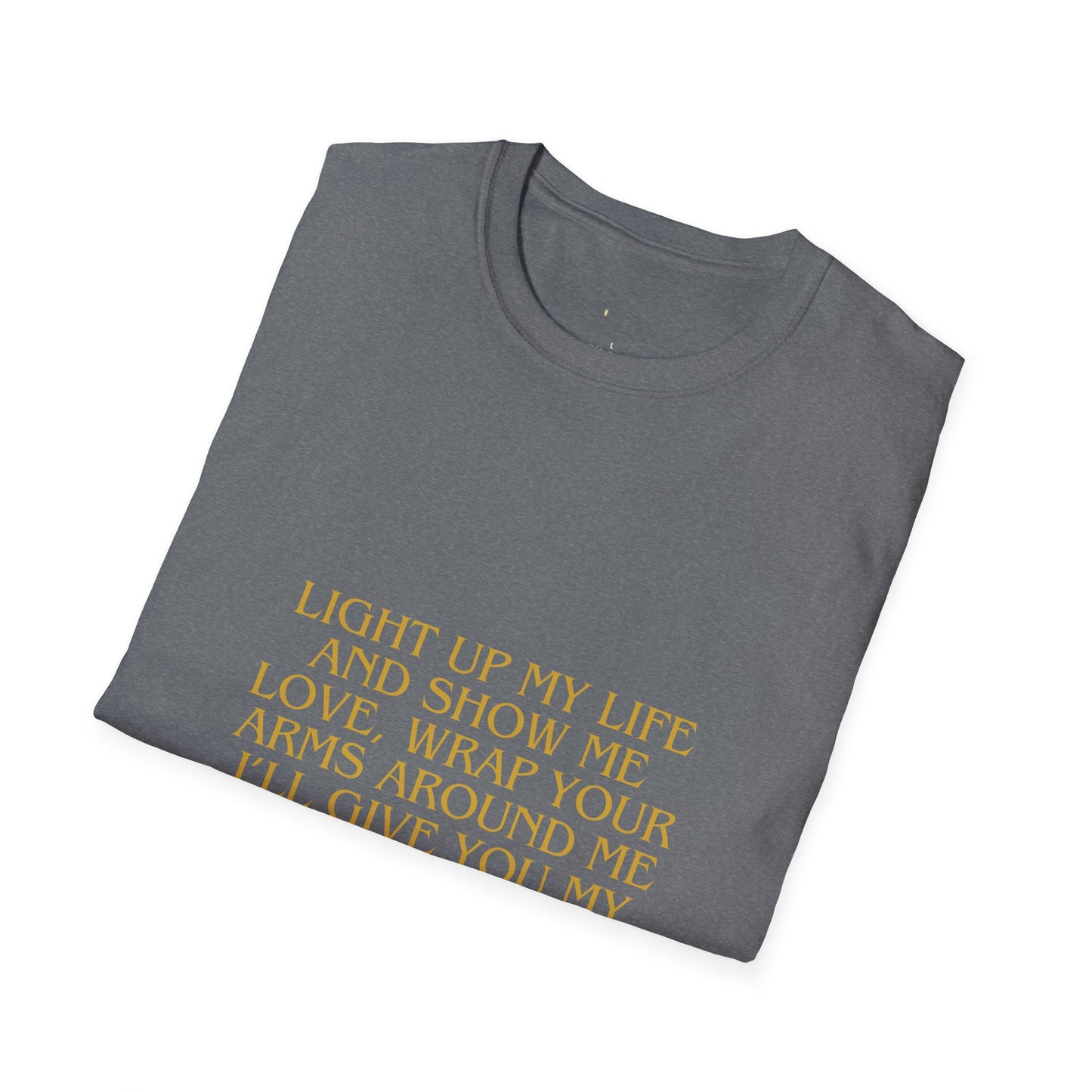 Graphic Tee Live Life and Love Unisex T-Shirt