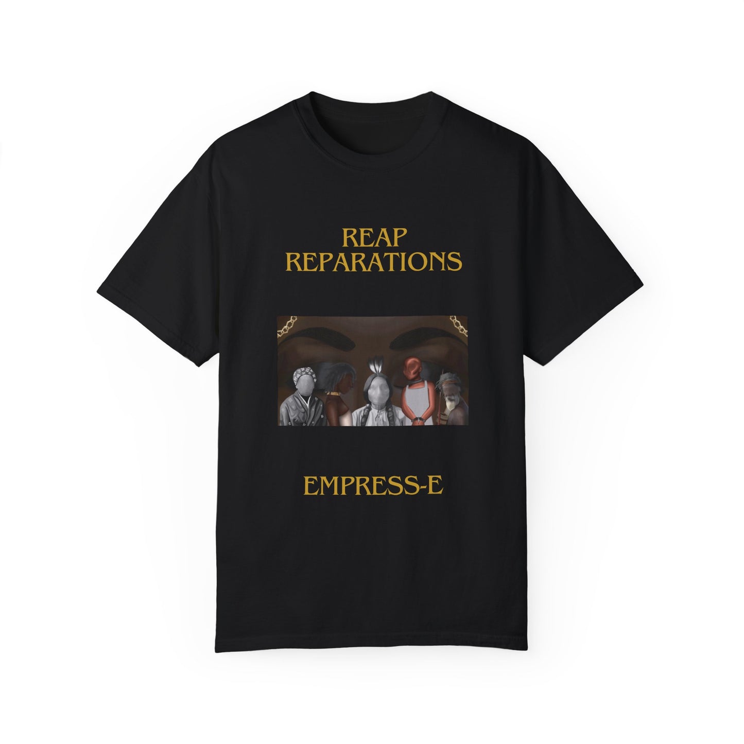 REAP REPARATIONS Unisex T-shirt for Black History, Civil Rights,Juneteenth, BLM