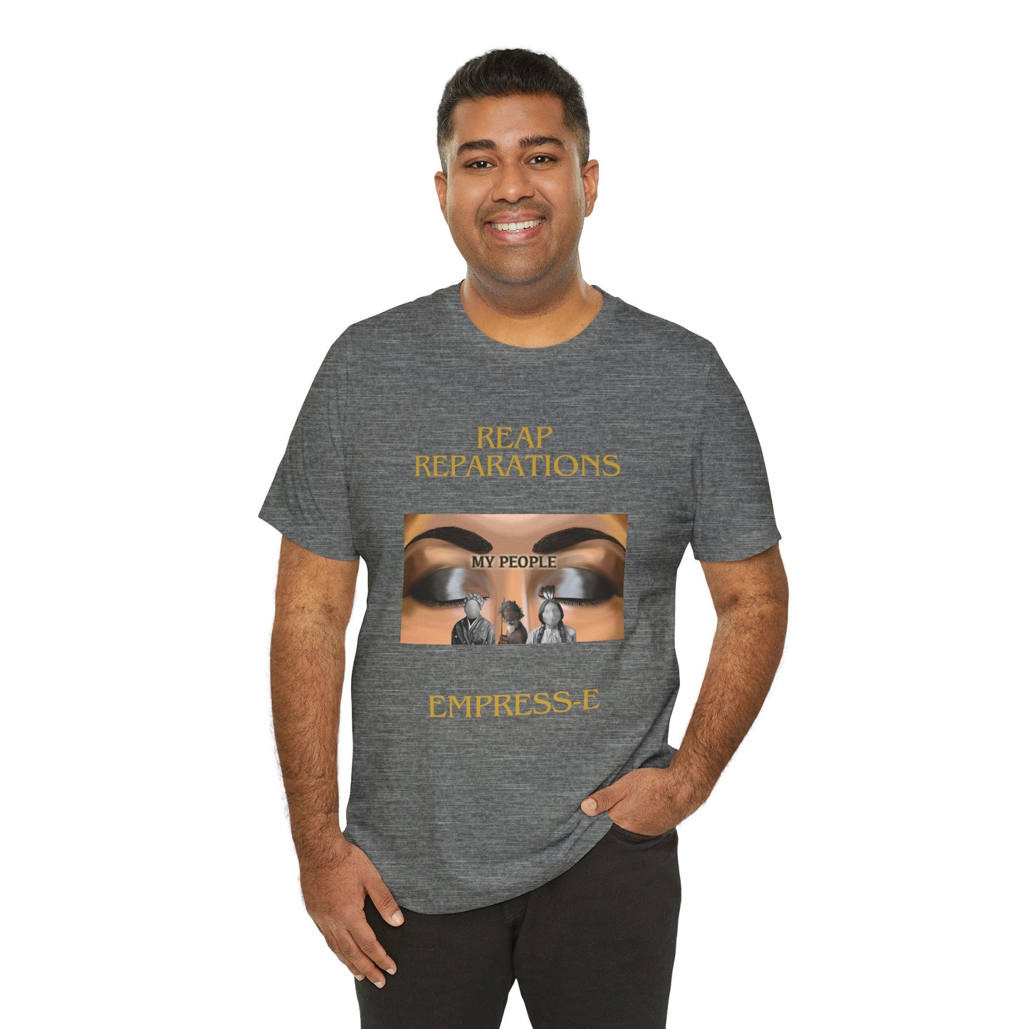 Unisex Tee Black History Indigenous People Reparations T-Shirt