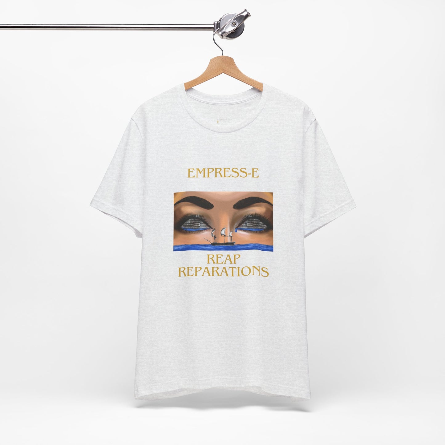 T-Shirt REAP REPARATIONS Crying Eyes Unisex Jersey Short Sleeve Tee