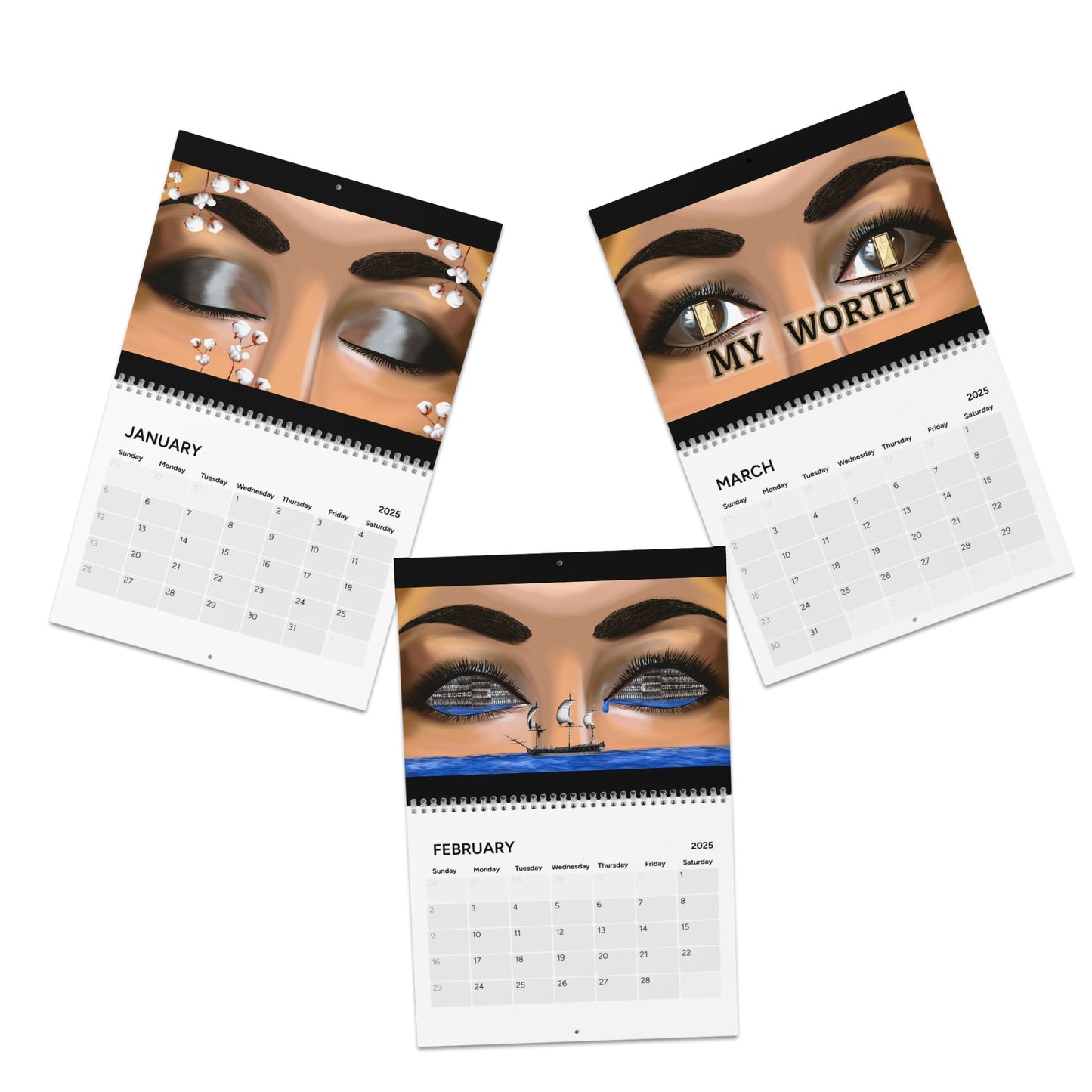 2025 Calendar from the Music Video Reap Reparations