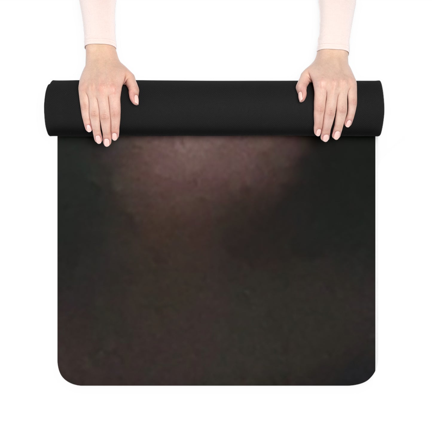 Yoga Mat - Real Alien in the Dark Sea Photo Design