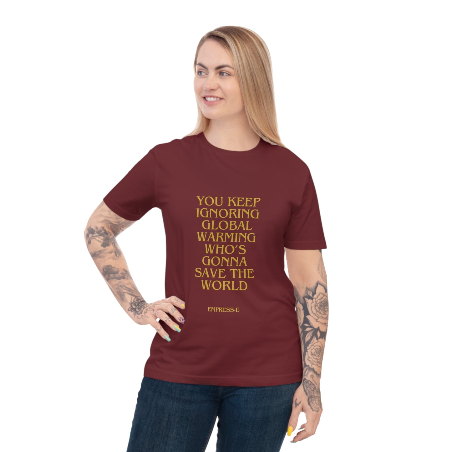 T-Shirt - GLOBAL WARMING TIME IS TICKING