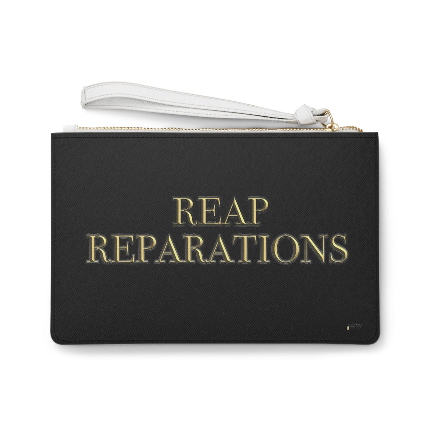 Clutch Bag - EMPRESS-E REAP REPARATIONS Black History Design