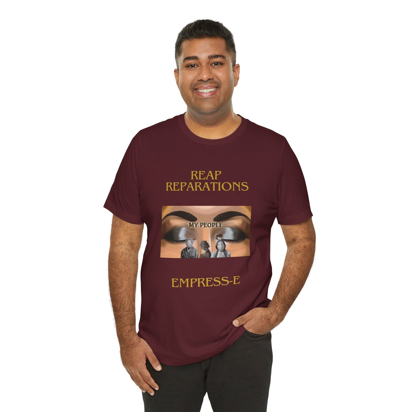 Unisex Tee Black History Indigenous People Reparations T-Shirt