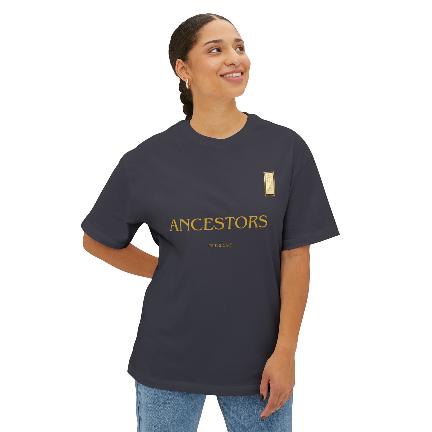 Oversized Tee - Ancestors Music by Empress-E Unisex T-Shirt