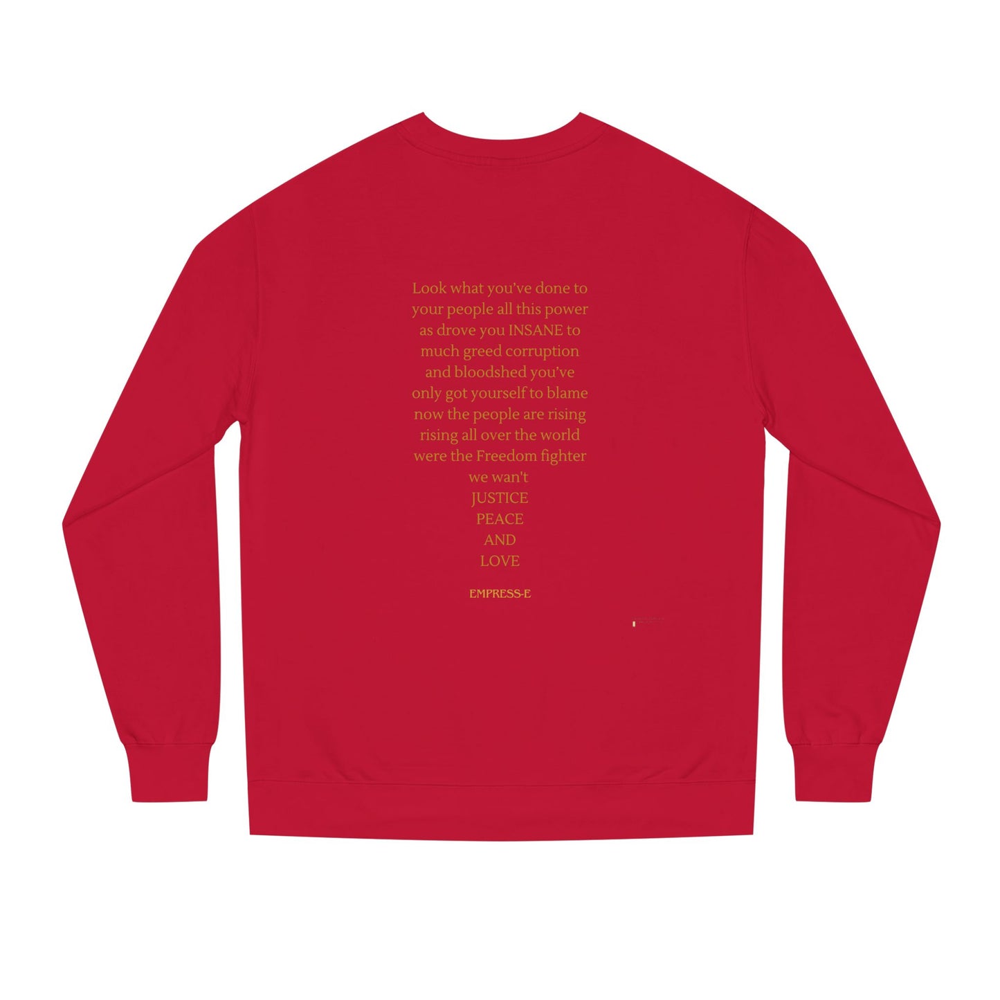 Unisex Crew Neck Sweatshirt Just Another Broken System