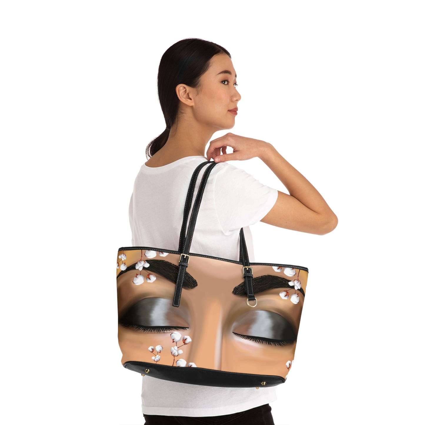 Shoulder Bag EMPRESS-E Cotton Eyes Black History