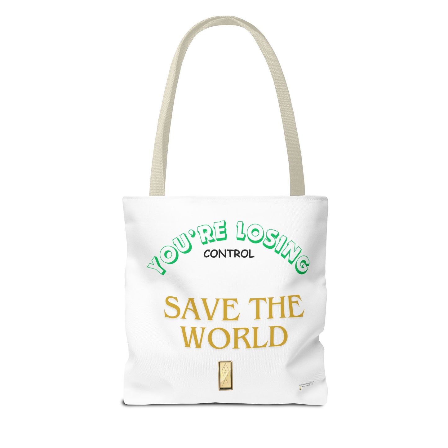 Tote Bag - Save the World Environment Eco-Friendly Shopping Bag