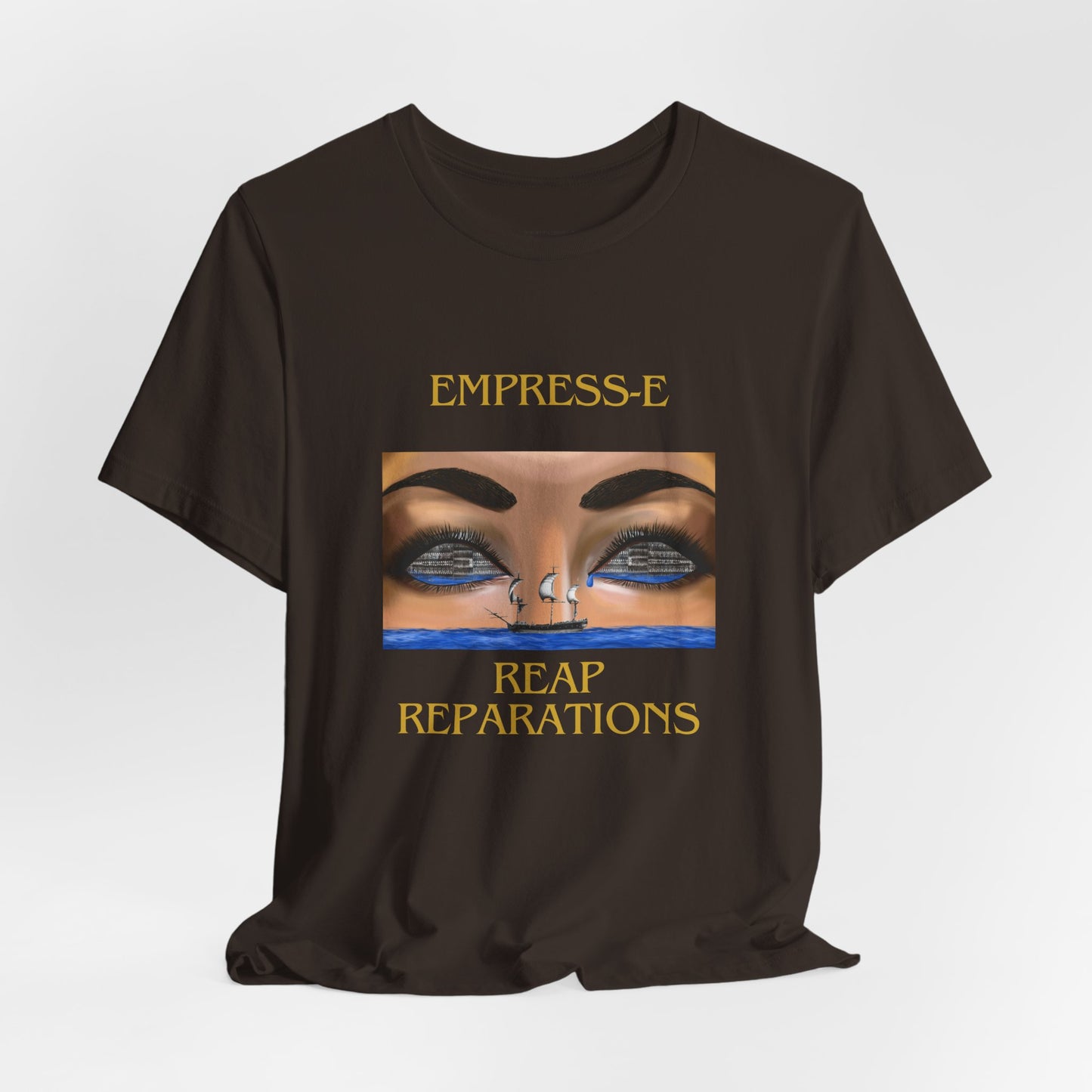 T-Shirt REAP REPARATIONS Crying Eyes Unisex Jersey Short Sleeve Tee