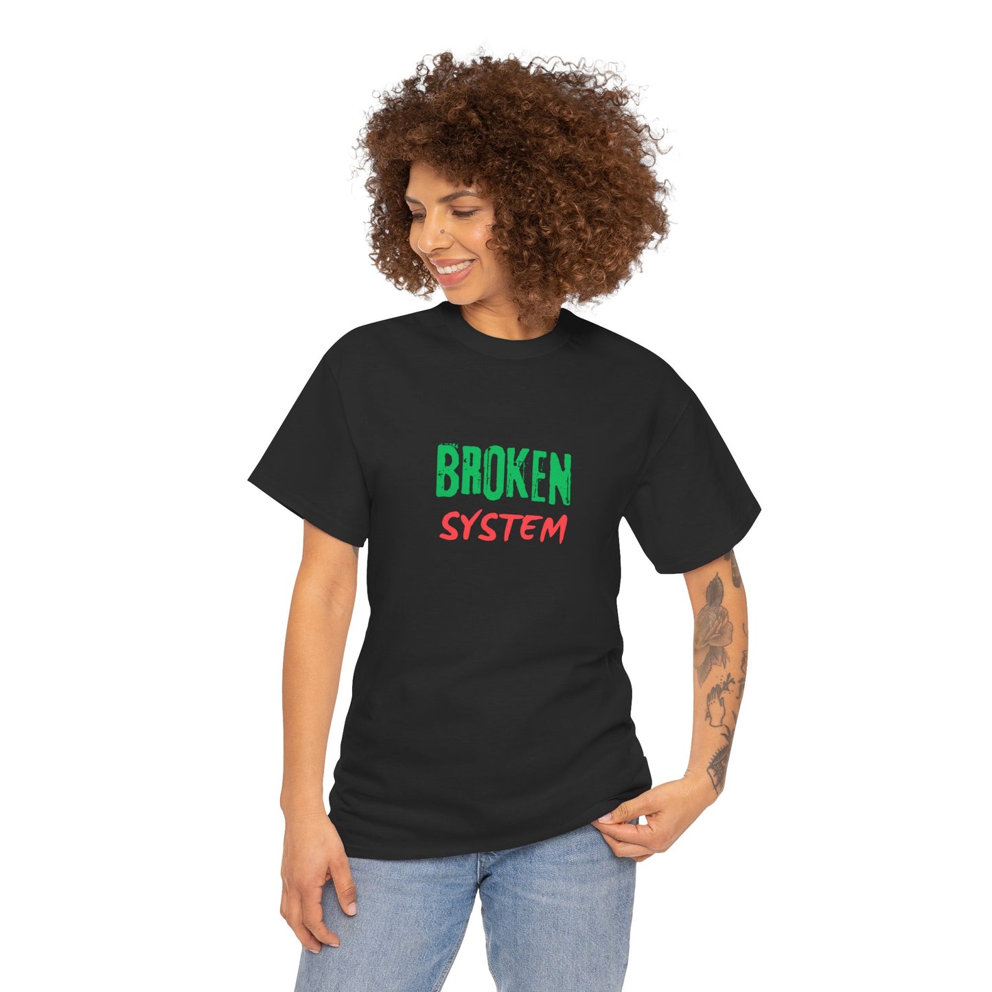 T-Shirt - BROKEN SYSTEM song by EMPRESS-E