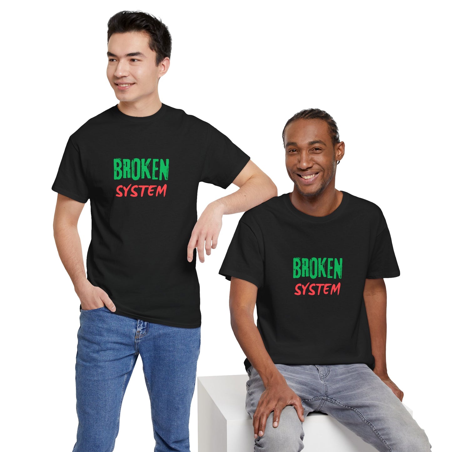 T-Shirt - BROKEN SYSTEM song by EMPRESS-E