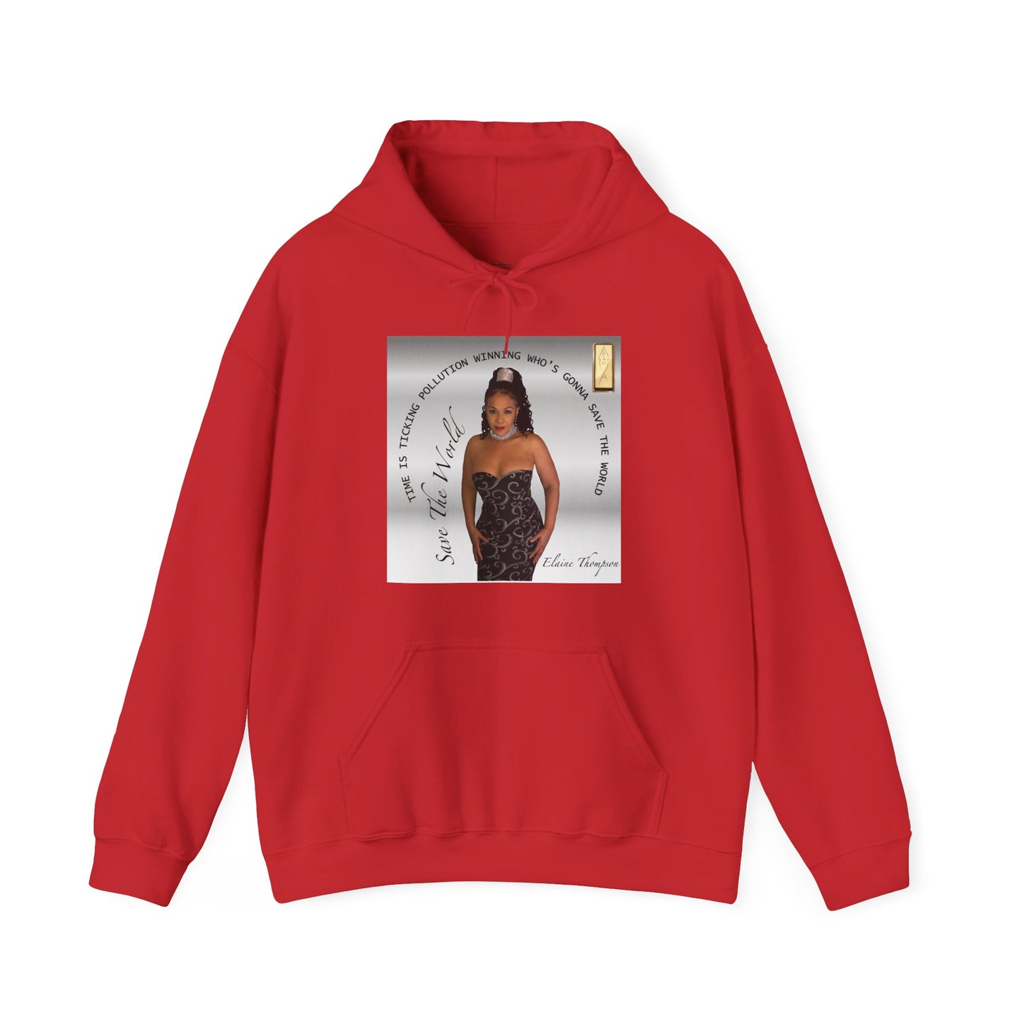 Hooded Sweatshirt - Save the World - Global Warming Awareness