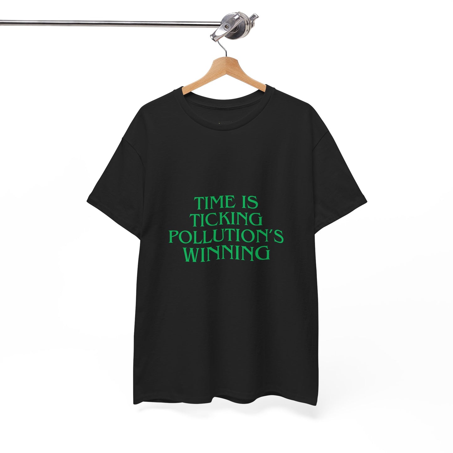 Unisex Heavy Cotton Tee, Time is ticking