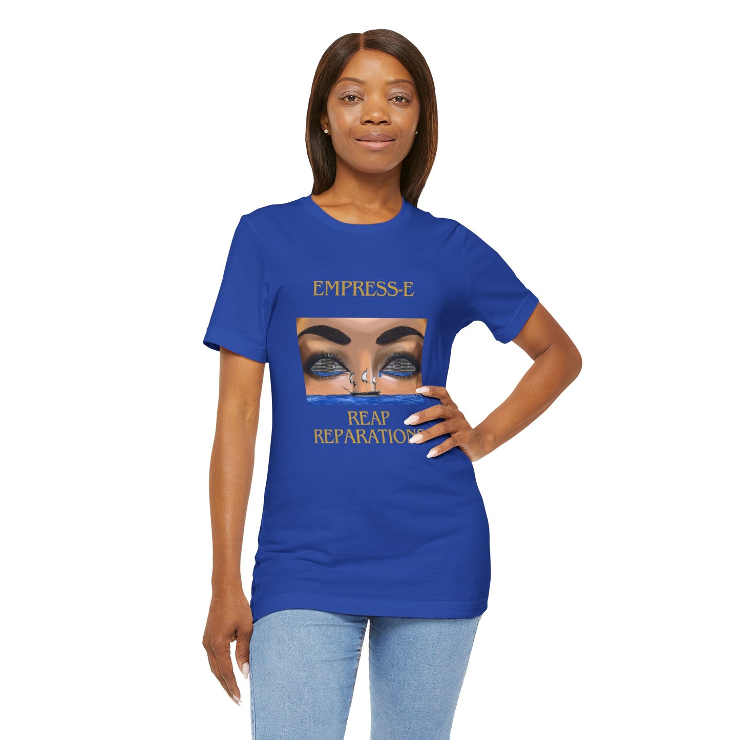 T-Shirt REAP REPARATIONS Crying Eyes Unisex Jersey Short Sleeve Tee