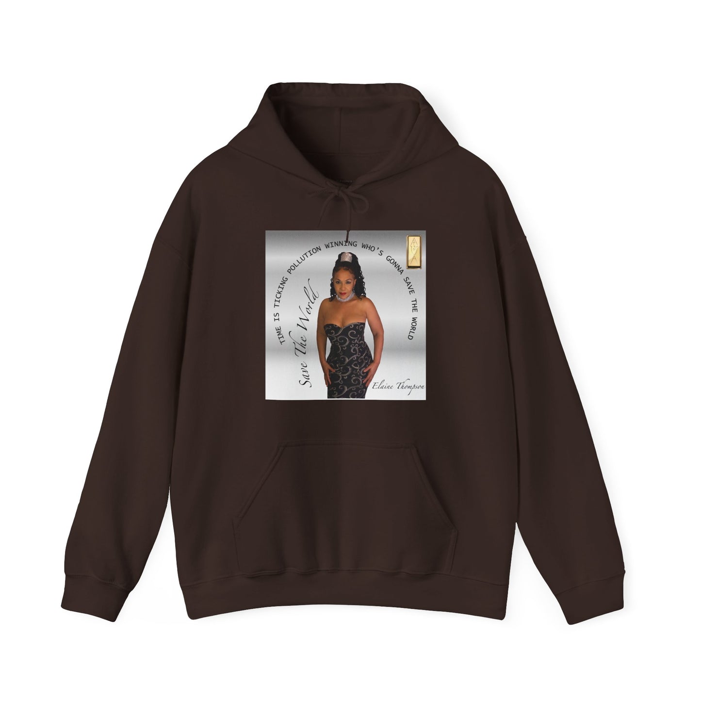 Hooded Sweatshirt - Save the World - Global Warming Awareness