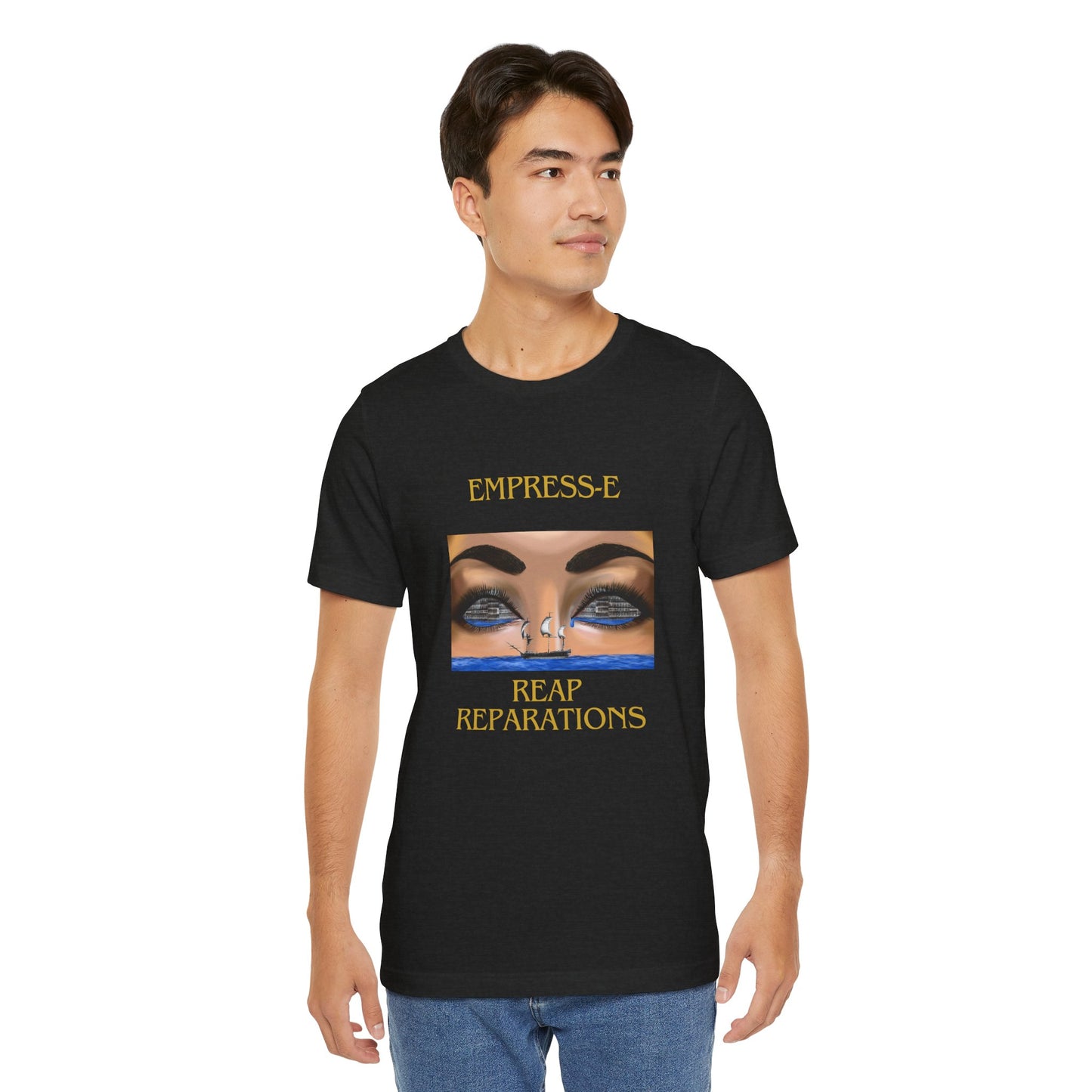 T-Shirt REAP REPARATIONS Crying Eyes Unisex Jersey Short Sleeve Tee