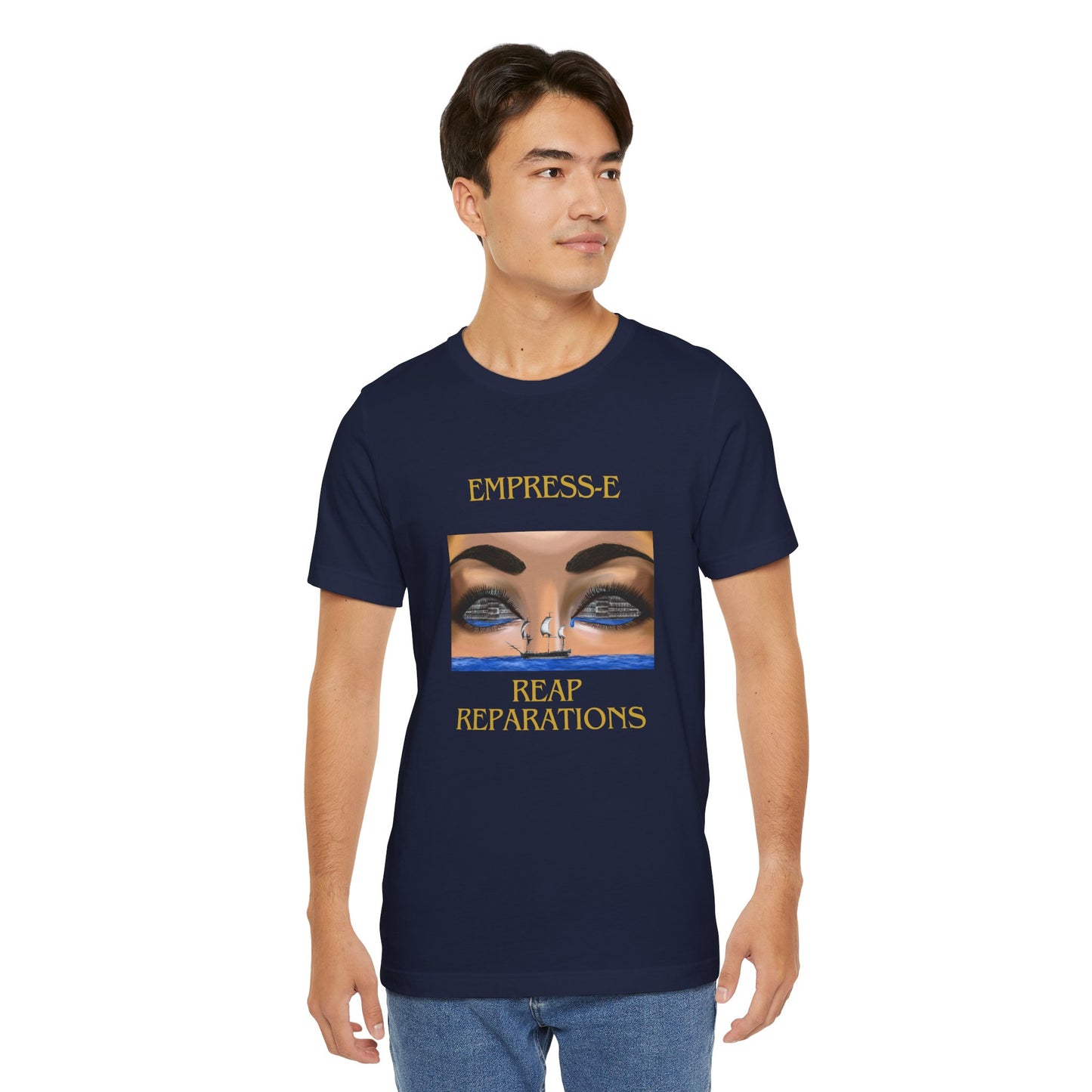 T-Shirt REAP REPARATIONS Crying Eyes Unisex Jersey Short Sleeve Tee