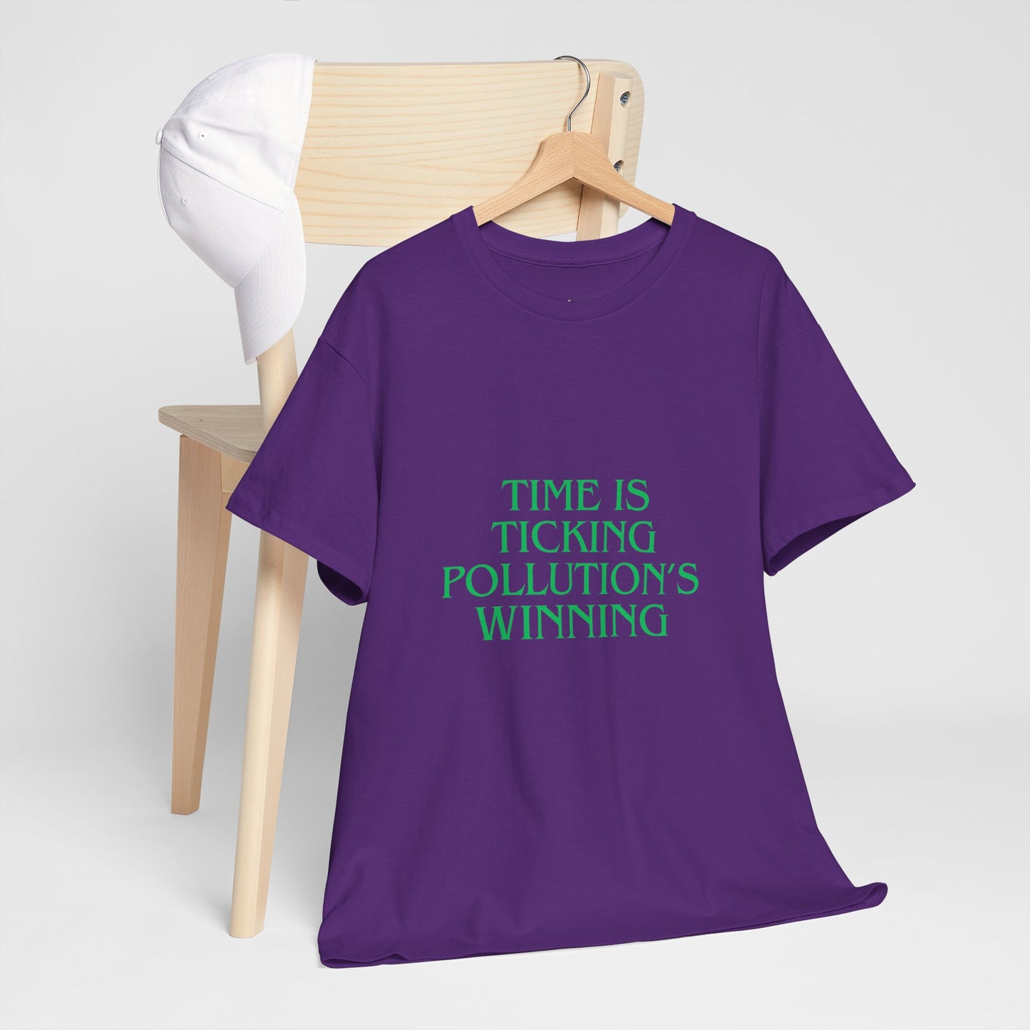 Unisex Heavy Cotton Tee, Time is ticking