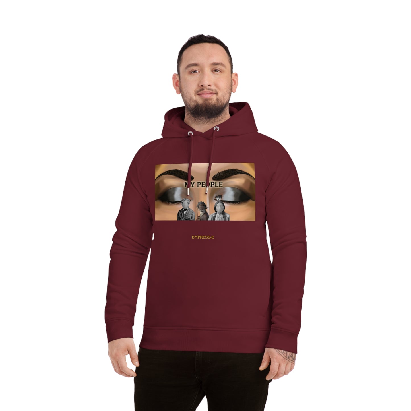 Hoodie - MY PEOPLE REAP REPARATIONS BLACK HISTORY EMPRESS-E