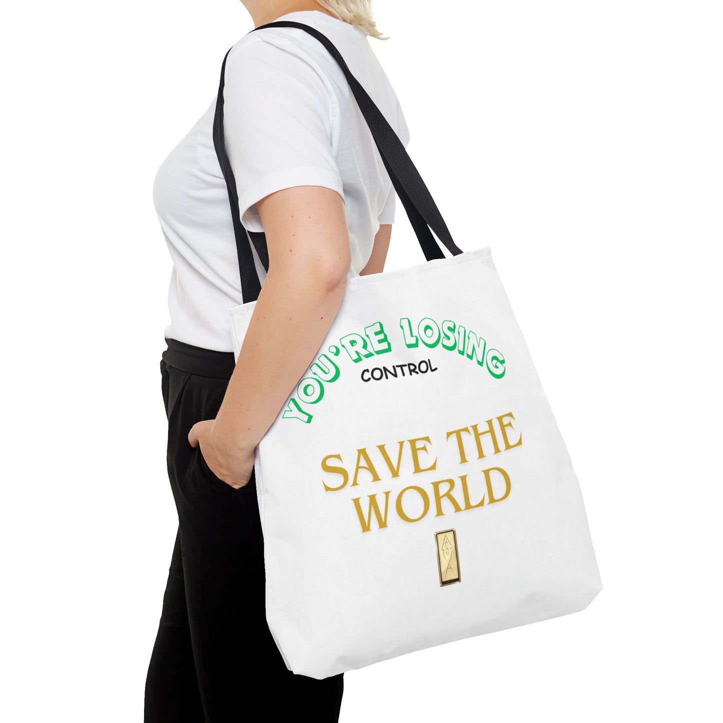 Tote Bag - Save the World Environment Eco-Friendly Shopping Bag