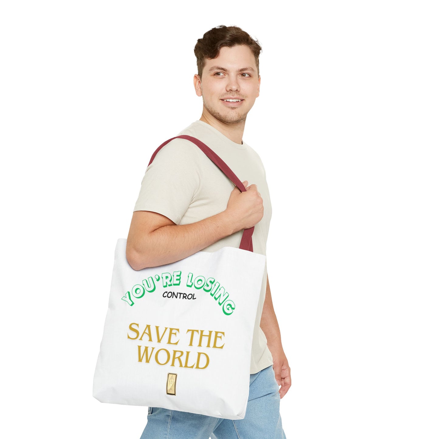 Tote Bag - Save the World Environment Eco-Friendly Shopping Bag
