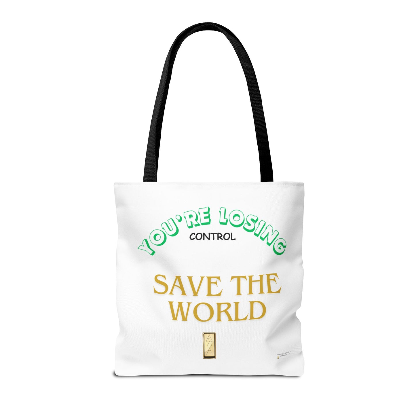 Tote Bag - Save the World Environment Eco-Friendly Shopping Bag