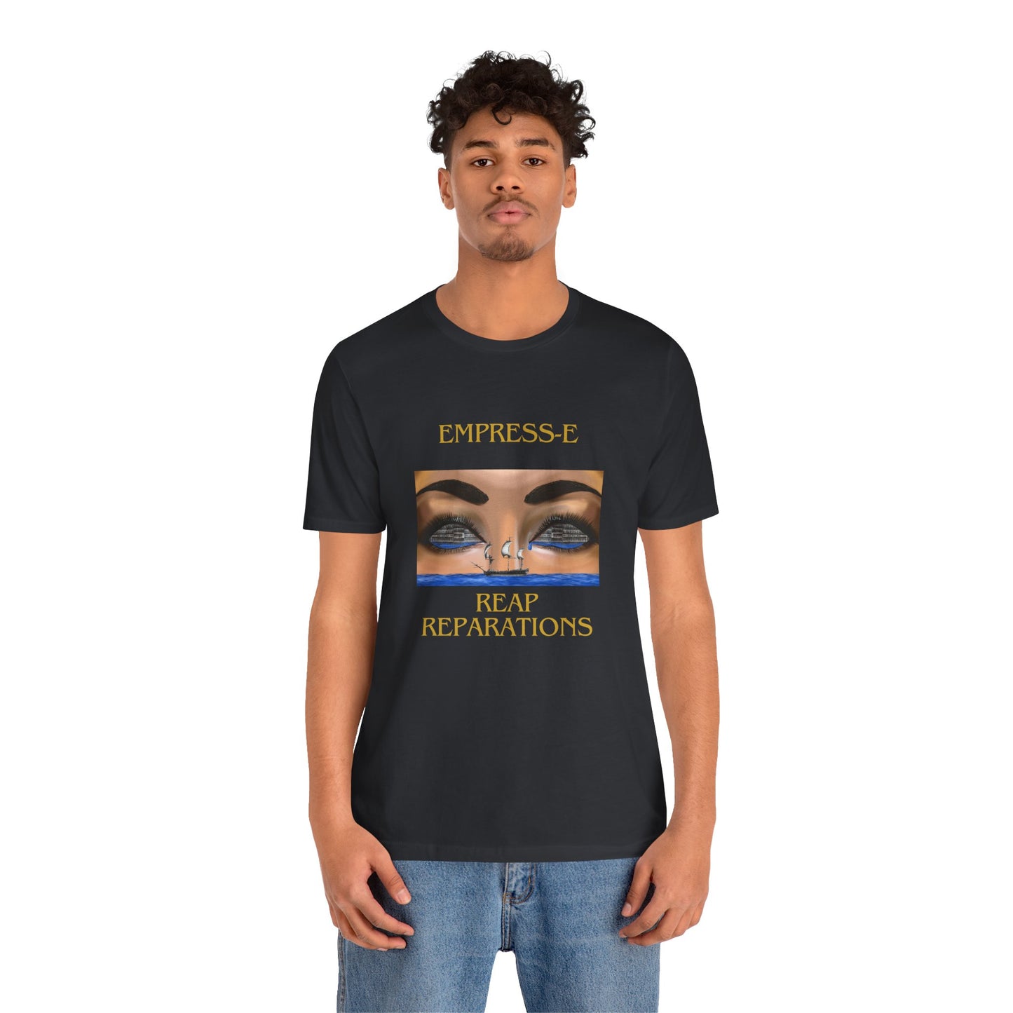 T-Shirt REAP REPARATIONS Crying Eyes Unisex Jersey Short Sleeve Tee