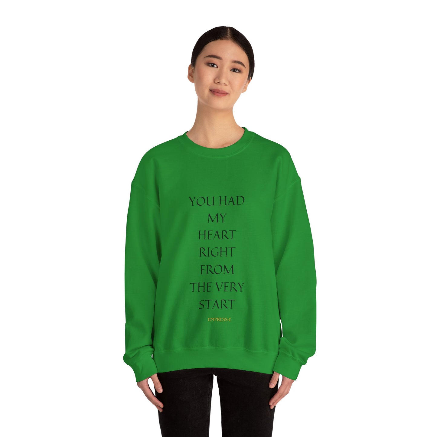Soulmate Unisex Sweatshirt - You Had My Heart From the Start