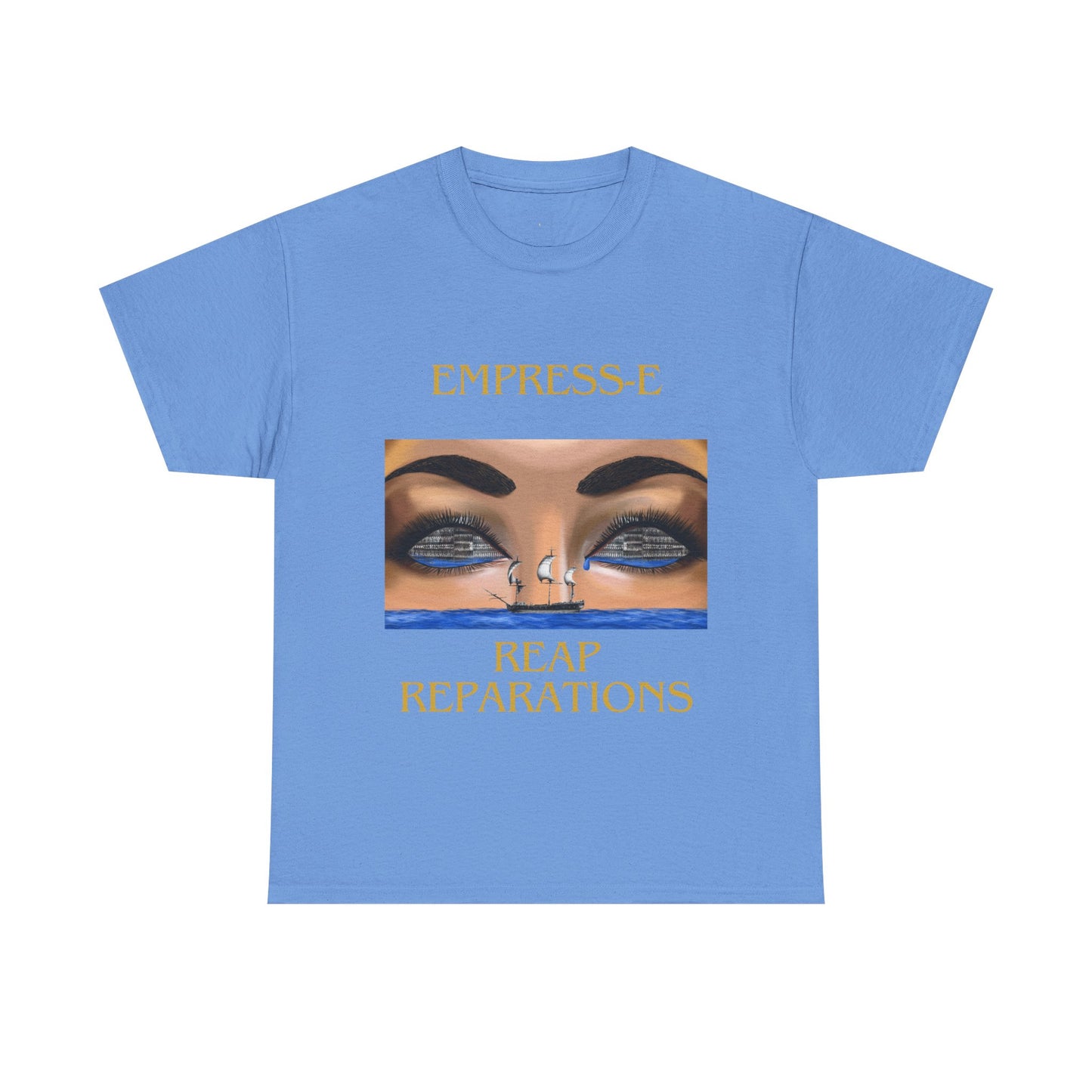T-Shirt REAP REPARATIONS slave ships eyes black history