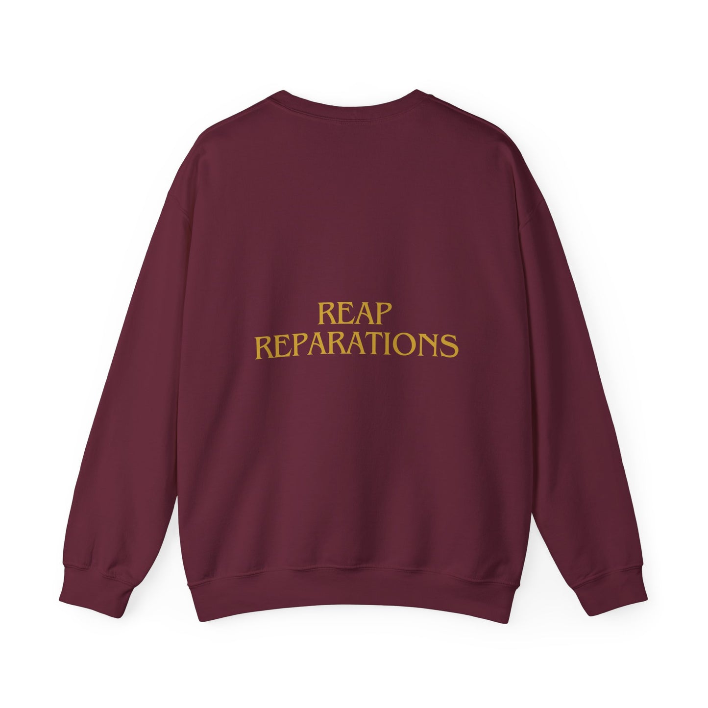 Unisex Heavy Blend™ Crewneck Sweatshirt. : EMPRESS-E. COTTON FIELD.