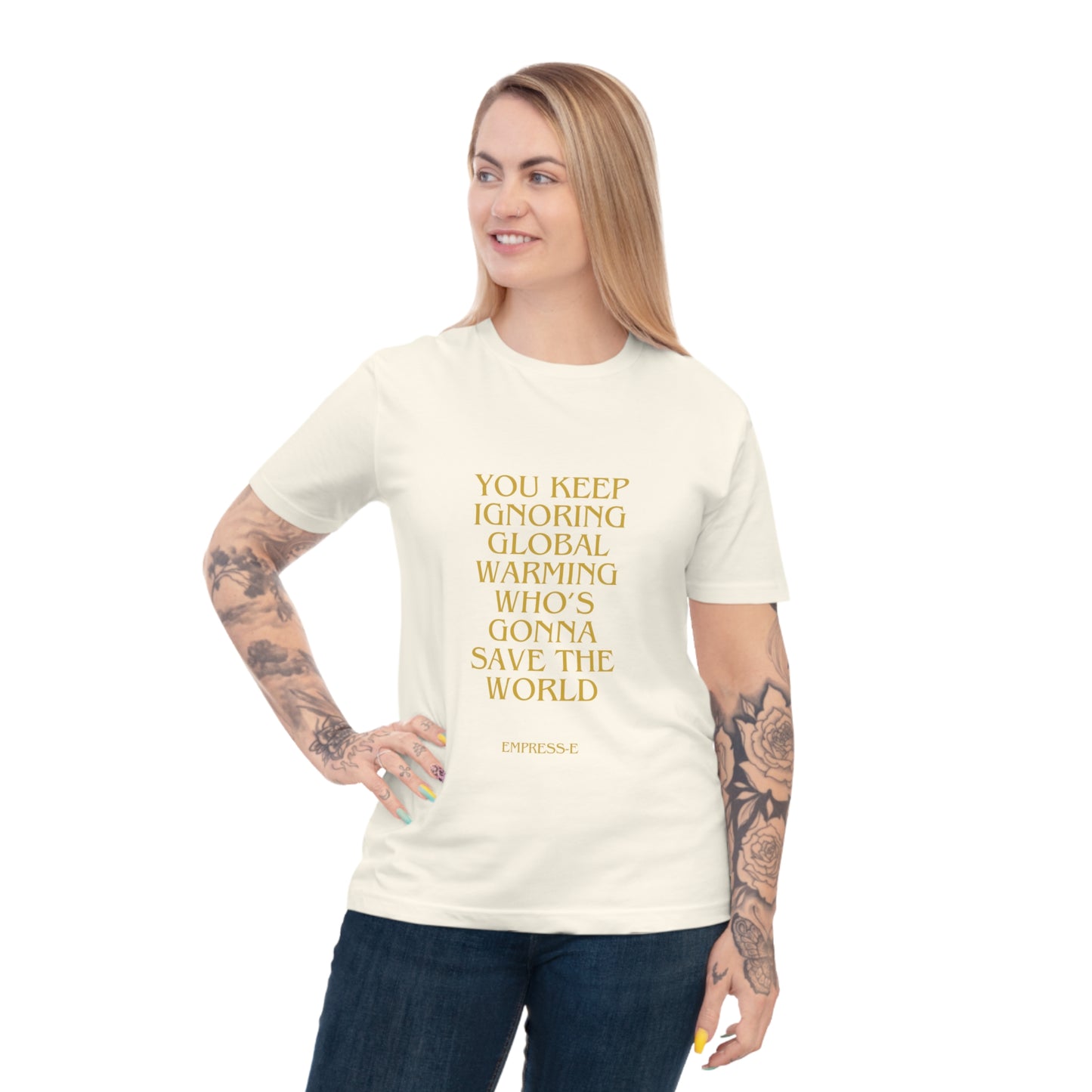 T-Shirt - GLOBAL WARMING TIME IS TICKING