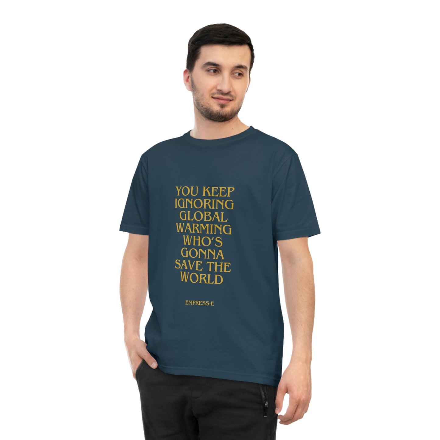 T-Shirt - GLOBAL WARMING TIME IS TICKING
