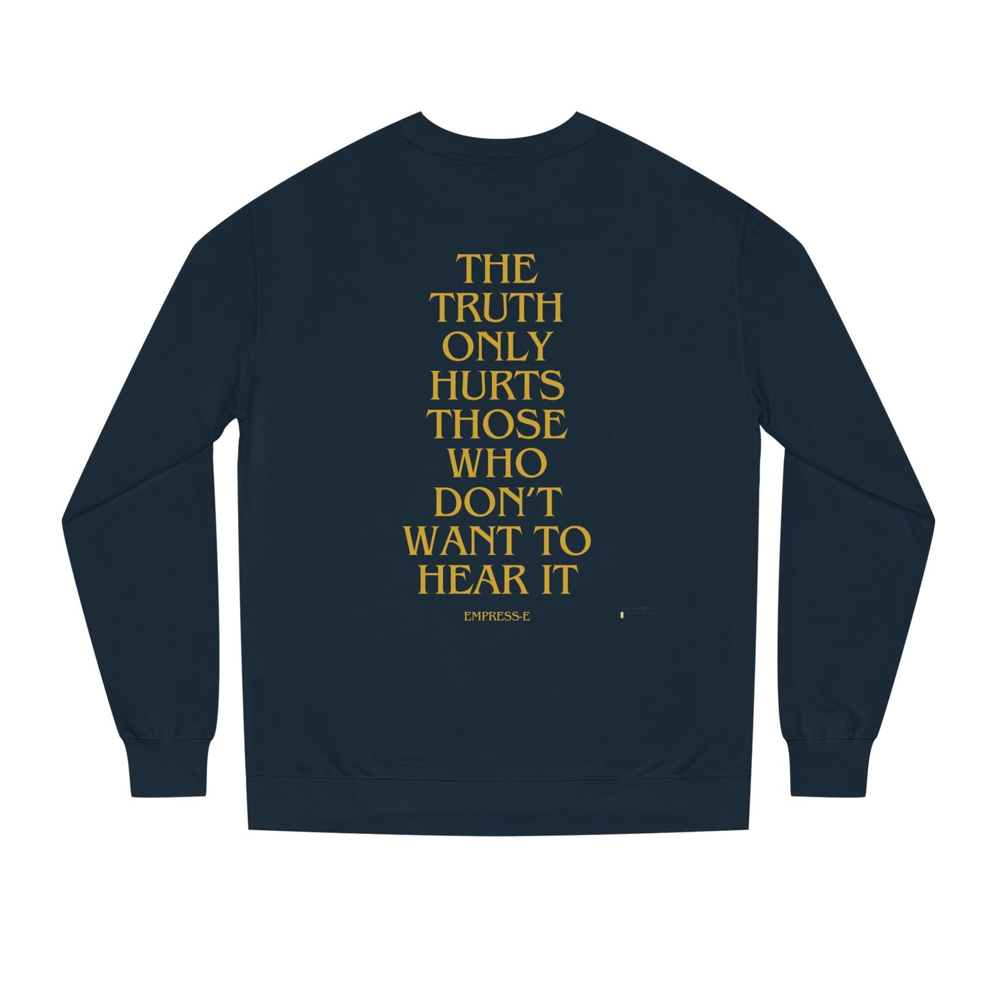 Empress-E Unisex Sweatshirt - Strong like a lion Reap Reparations black history