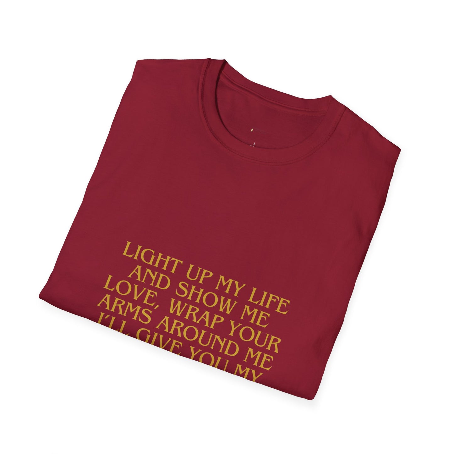 Graphic Tee Live Life and Love Unisex T-Shirt