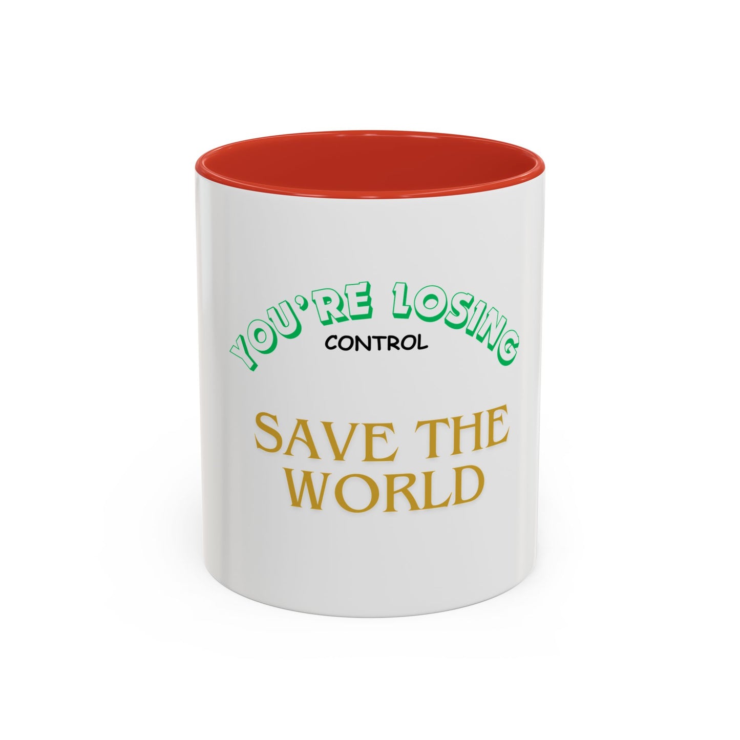 Coffee Mug, SAVE THE WORLD Climate Change Cup, Eco-Friendly Earth Day Gift,